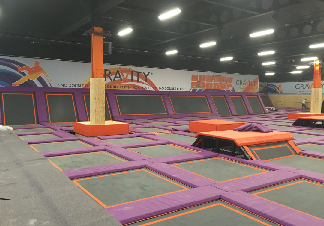 Leisure Industry Floor Coating | Gravity Trampoline Park