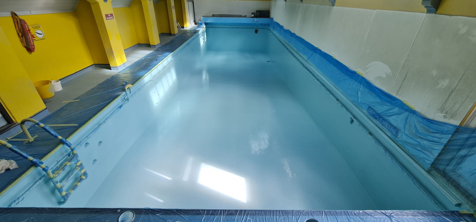 Swimming pool coating