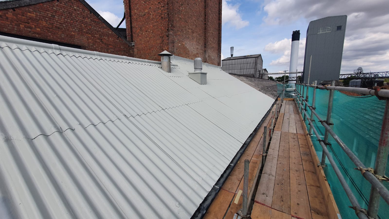 asbestos roof repair